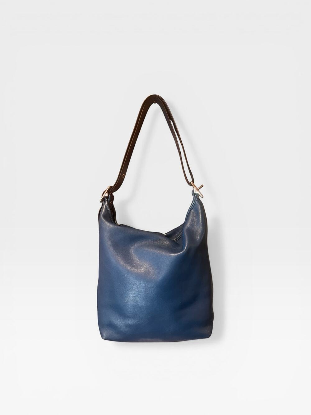 Authentic Coach Legacy Large Candace Tassel Carryall  Tote Duffel bag Blue